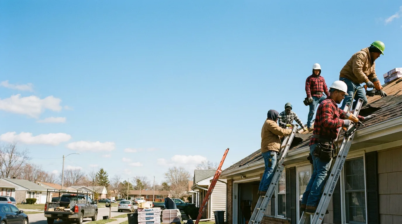 Roofing in Versailles, OH near me
